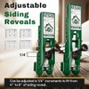 Pro Siding Installation Tools, Siding Gauge Tools, Adjustable Reveal, Heavy-Duty