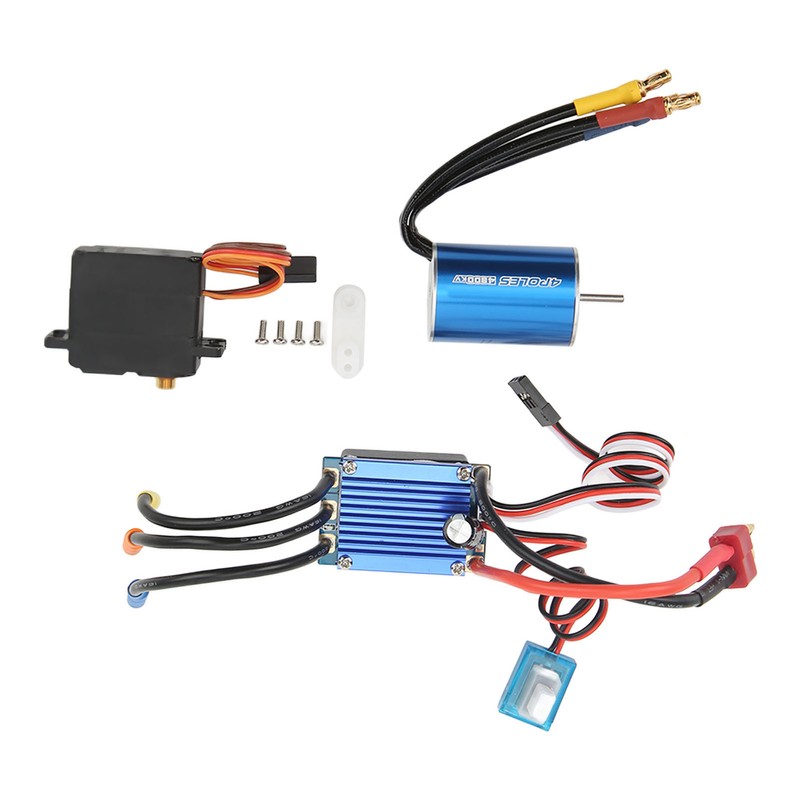 2435 4800KV Brushless Motor 25A ESC 2.2kg Servo RC Brushless