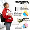 WOT I Telescoping Project Organizer, Refillable 3 Ring Binder with