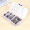 Hepzest 800Pcs Stainless Steel Self Tapping Screw Assortment Kit Lock