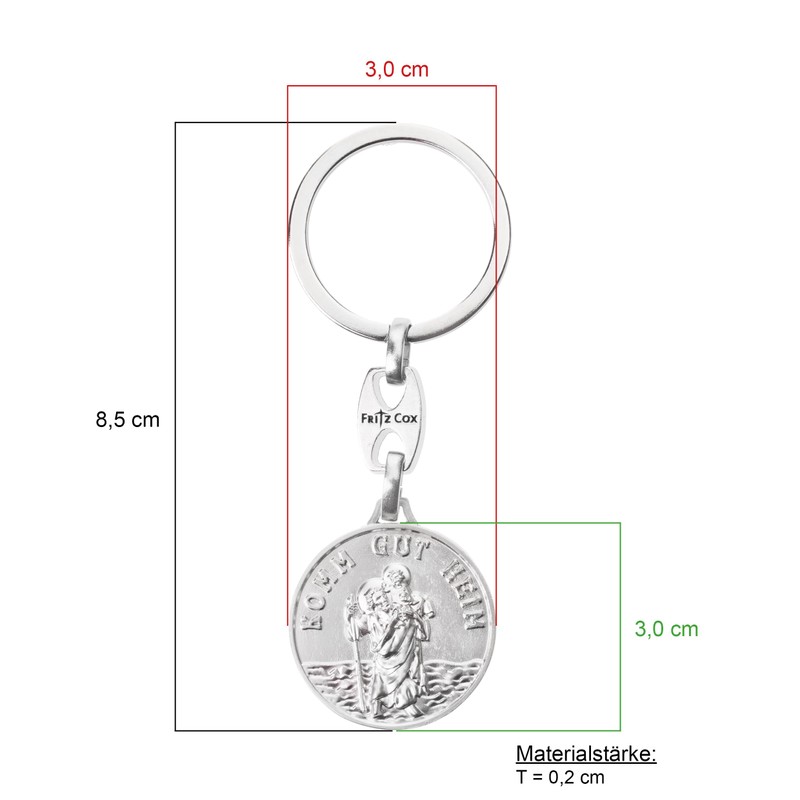 Fritz Cox Saint Christopher Komm Gut Heim, Patron Saint of