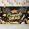 BlissYard Graduation Banner Graduation Backdrop 2025 Graduation Party Decorations Congratulations