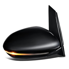 HO1321280 Factory Style Passenger Right Side Mirror - Manual Folding | Power Adjust | Heated Glass | Turn Signal | Memory | Aspherical Glass - Compatible with Honda Odyssey 14-17, Paint to Match