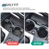 Amooca Automotive Cup Holders Universal Car Cup Coaster Waterproof Non-Slip