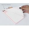 Inkdotpot Pack Of 2 Daily Planner List Undated Notepads, Memo