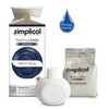 simplicol 8007144 Textilfarbe, flüssige Farbe, Pulver, 2-teiliges Set