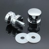 Kyuionty 2 Pack Shower Glass Door Handle, Stainless Steel Shower