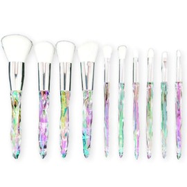 Aupur Makeup Brushes, Set of 10, Makeup Brushes, Face Brushes, Foundation Brushes