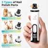 Upgraded Silent Dog Nail Grinder, Cordless Grooming Pro Nail Grinder