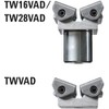 Bessey TW16VAD Vario Table Clamping Attachment, Grey