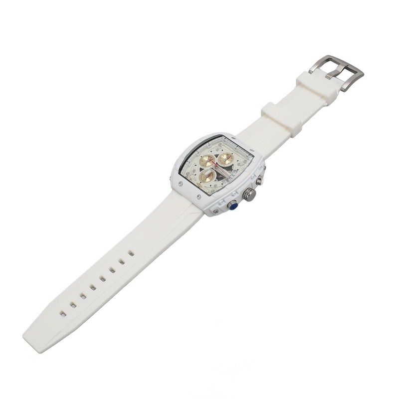 Multifunctional Men Sport Watch 30m Waterproof Rubber Strap Fashionable Digital