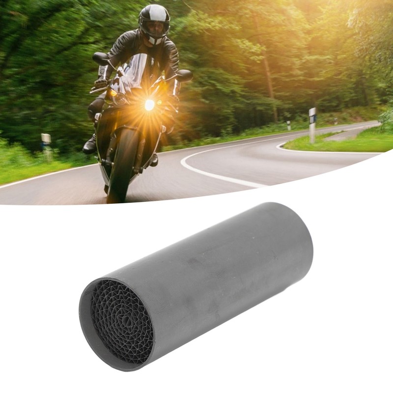 Motorcycle Exhaust Pipe Catalyst Stainless Steel Front Middle Exhaust Muffler