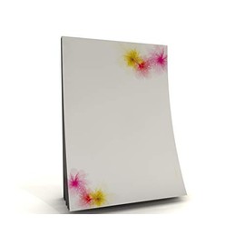 Notepad A5 | Summer Floral Design Paper Pad | Bloom Splash | 50 Sheets, 90 g/m² | Writing Notepad | Notepad | Writing Pad A5 | Paperandpicture