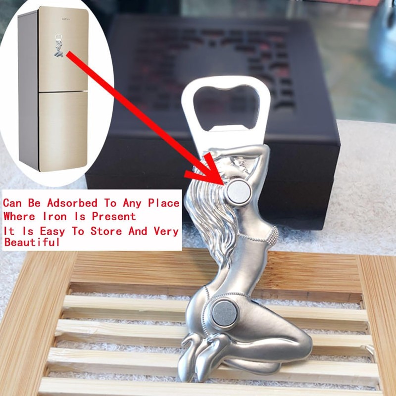 Bottle Opener Metal Fridge Magnet Beer Opener for Home Party