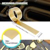 Uxney Uxney Brass Sheet, Brass Plate Gold Foil Sheets Brass