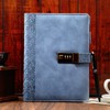 CAGIE Locking Journal for Adults Journal with Lock Large Binder