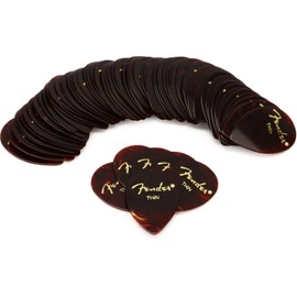 Fender 358 Shape Classic Celluloid Picks 72-pack - Thin (2-pack) Bundle