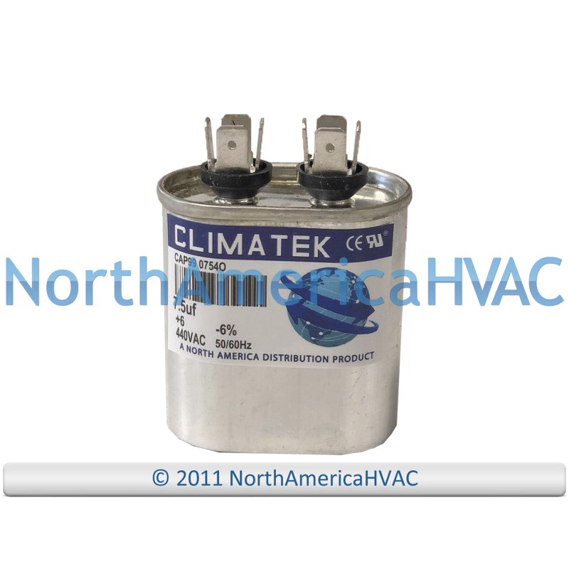 Fits Climatek Climatek Motor Run Capacitor 7.5 uF MFD 440