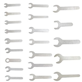 Lotatheta 1.5-2mm Thin Brake Wrench Adjusting Offset Bolts Wrench Bicycle Tool Kit Spanner Cone Wrench Bike Cycling 4-24mm 21 Sizes