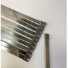 SS304 Heavy Duty Stainless Steel Cable Ties Extra Long Extra