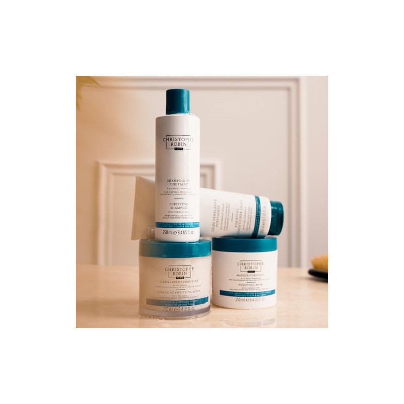 Christophe Robin Cleansing Purifying Scrub with Sea Salt 250ml Low