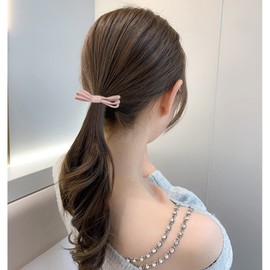 BIANHUAN Hair Elastic Ribbon, Simple, Stylish, Hair Accessory, Ring Rubber, High Elasticity, Adult, Casual, Simple, Cute, Hair Arrangement, Office, Black, Hair Ornament, Girls, Hair Clip, Hair Elastic