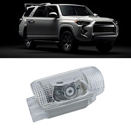 Car Door Puddle Light Logo Projector Welcome Lamp No Fade 4K-HD Ultra-Bright Compatible with Corolla/Reiz/Avalon/Camry/Highlander/Prius/Sienna/Tundra/Venza Accessories, Pack of 1 Door Light