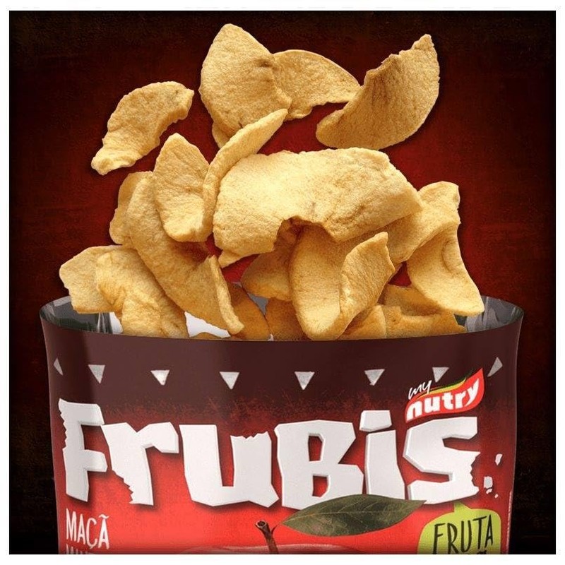 Frubis Tasty Bits Of Crispy Fruit | Red Apple |