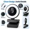 1080P USB Webcam for Video Calls & Streaming – Autofocus