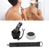 Beard Trimming Set Foaming Bowl Brush Stand Soap Sharpening Cloth