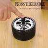 Pressure Ashtray Rotating Windproof Table Ashtray Table Ashtray with Rotating