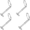 Jadeshay Quick Release Pin, 4 Pieces Quick Release Pin Pin