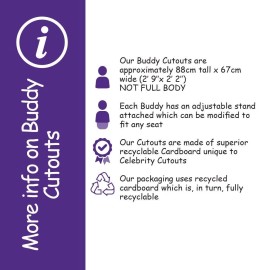 Celebrity Cutouts Aretha Franklin (Coat) Half Body Buddy Cutout