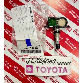 Toyota Genuine OEM Toyota Tire Pressure Monitoring System (TPMS) Sensor 42607-12040
