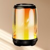 Portable Bluetooth Speaker with Night Light Multifunction LED Dazzling Night