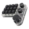 Programmable Keyboard with RGB 3 Knob 12 Keys Bluetooth DIY