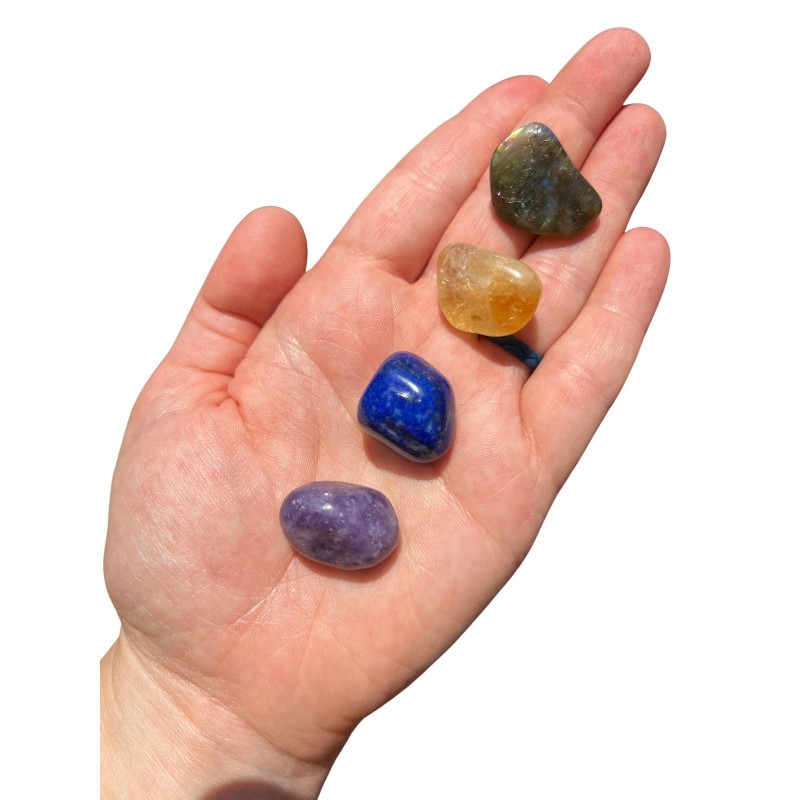 Libra Tumbled Stone Set by New Moon Beginnings