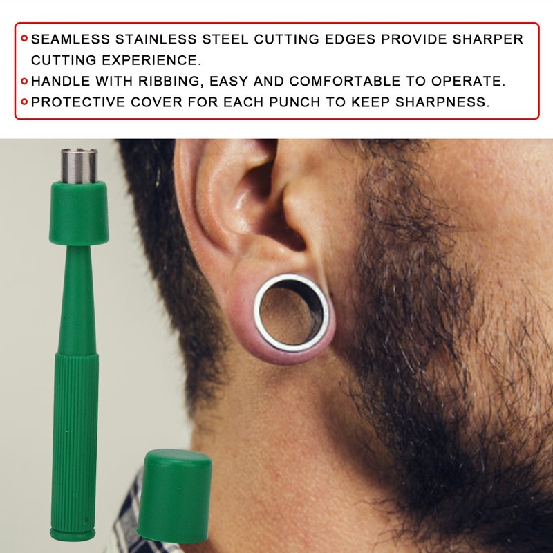 Disposable Sterilized Biopsy Dermal Punches Stainless Steel Skin Piercing Tool