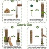 Moss Pole, Self-Watering Moss Pole for Plants Monstera, 17.4 Inch