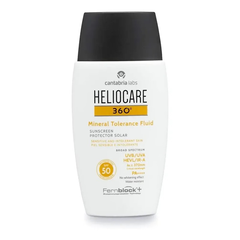 Heliocare 360 Mineral Tolerance Fluid Spf 50+ 50ml