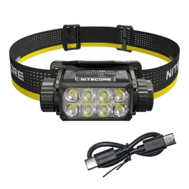 Nitecore HC75 UHE 3000 Lumen USB-C Rechargeable Zoomable Work Headlamp