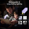 VAVOFO USB Rechargeable Book Light, Blue Light Blocking, Amber Clip