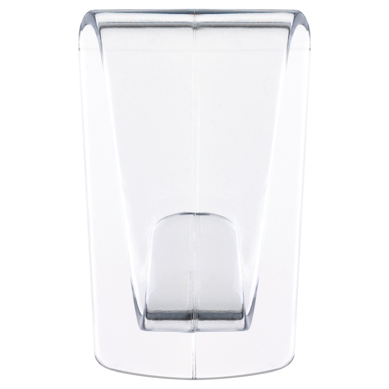 Tesa Powerstrips deco hooks, transparent, for max. 1kg, pack of