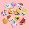 12pcs Creative Cute Cartoon Refrigerator, 3D Soft Plastic Refrigerator Can