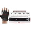 RDX Weight Lifting Gloves, Extra Stretchy Long Wrist Support, Full