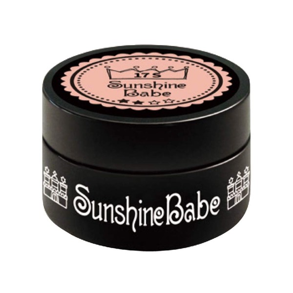 Sunshine Babe Color Gel, 66M, White, 0.1 oz (2.7 g), UV/LED Compatible, Gel Nail
