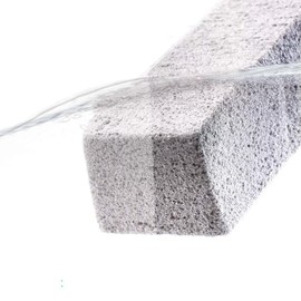 Mmaxboss 2 PCS Cepillo de Inodoro de Piedra Pómez,Piedra Pomez para Baño con Mango,Cepillo de Limpieza de Inodoro de Piedra pómez para Manchas de Agua Dura en Inodoros,Parrillas,Azulejos y Lavabos