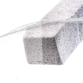 Mmaxboss 2 PCS Cepillo de Inodoro de Piedra Pómez,Piedra Pomez para Baño con Mango,Cepillo de Limpieza de Inodoro de Piedra pómez para Manchas de Agua Dura en Inodoros,Parrillas,Azulejos y Lavabos