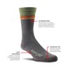 Farm to Feet Everyday Missoula Lightweight Merino Wool Crew Socks,