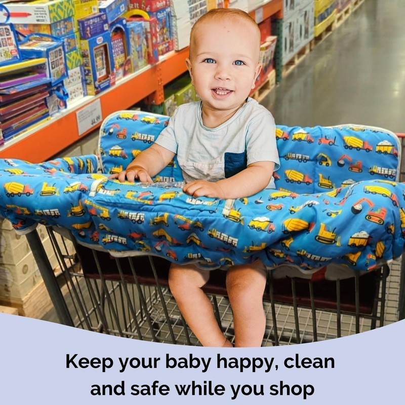 Suessie Shopping Cart Cover and High Chair Cover, Construction